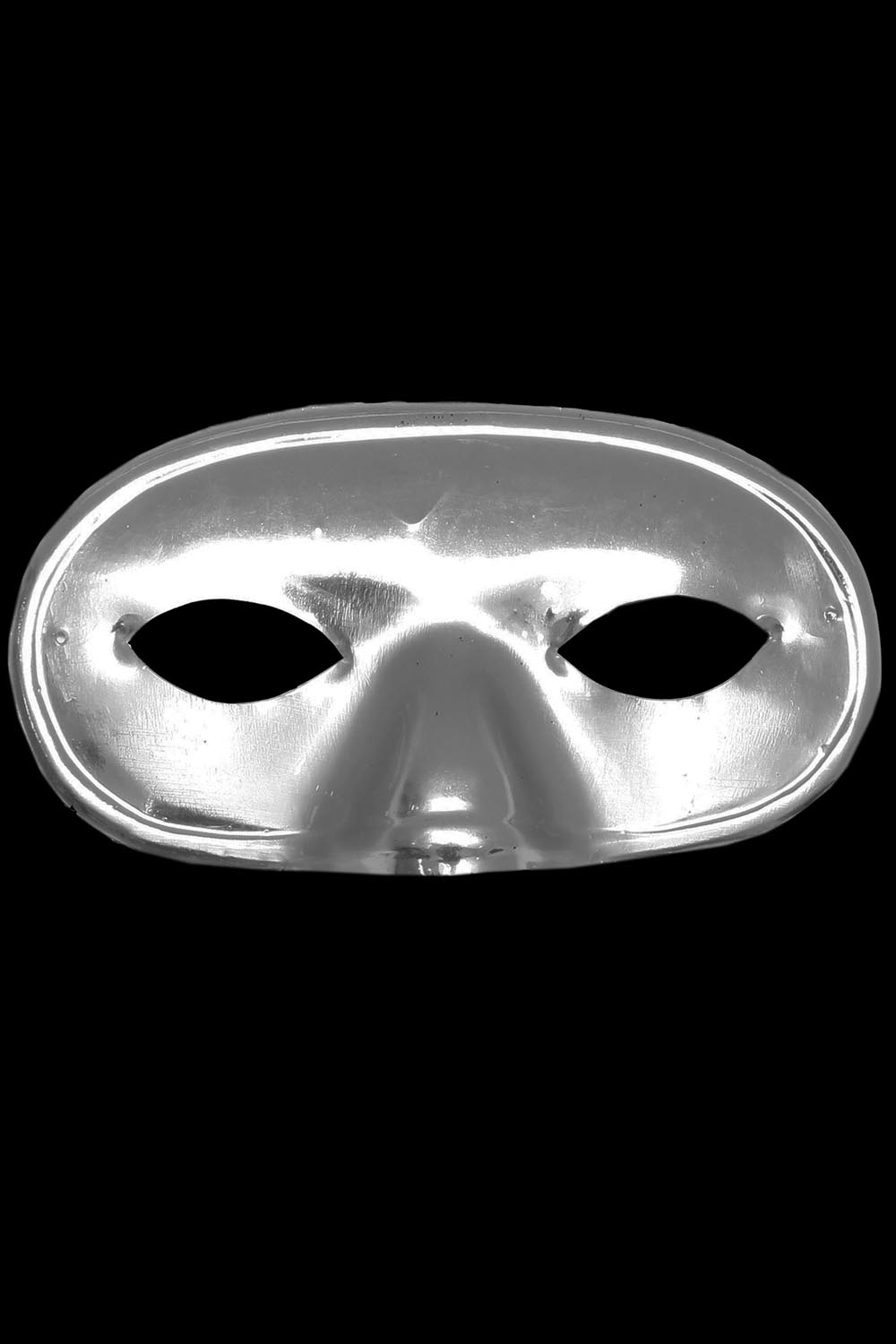 MASCHERA LAMINATA ARGENTO 